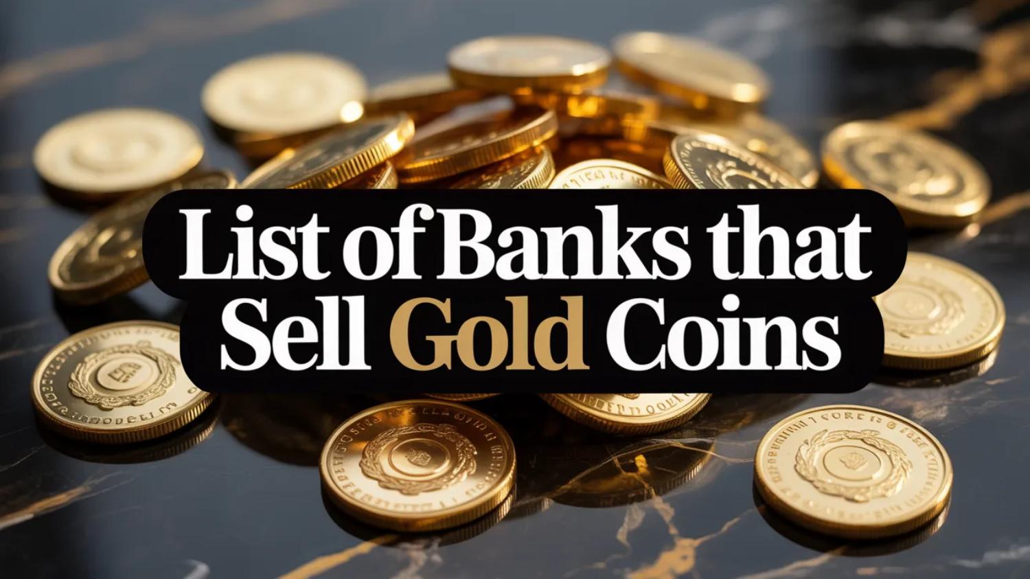 Gold coins scattered on a dark marble surface
